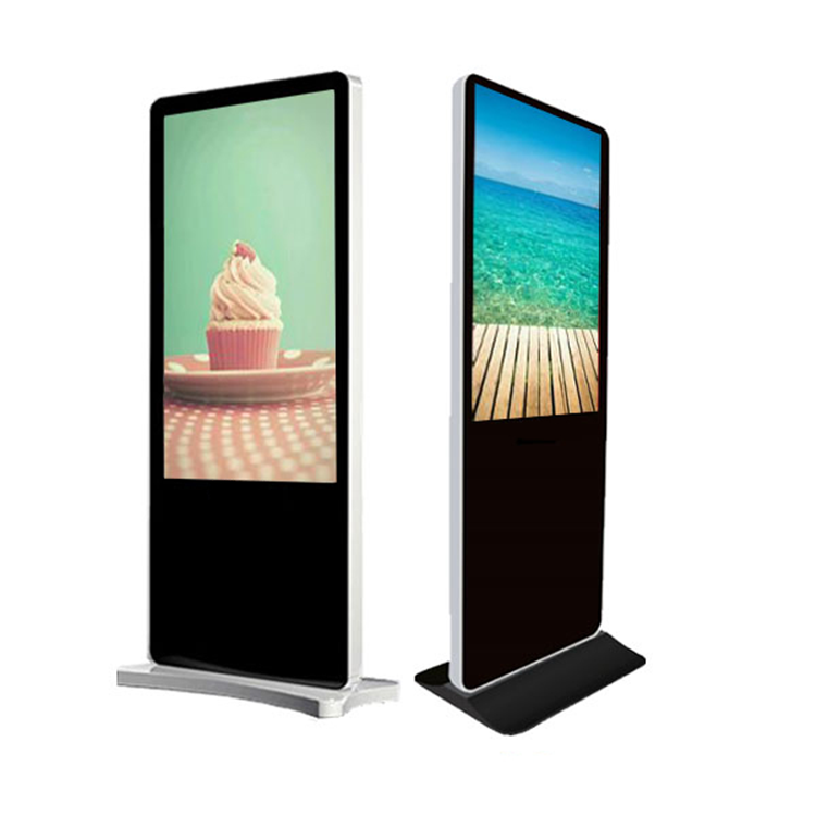 floor standing digital display