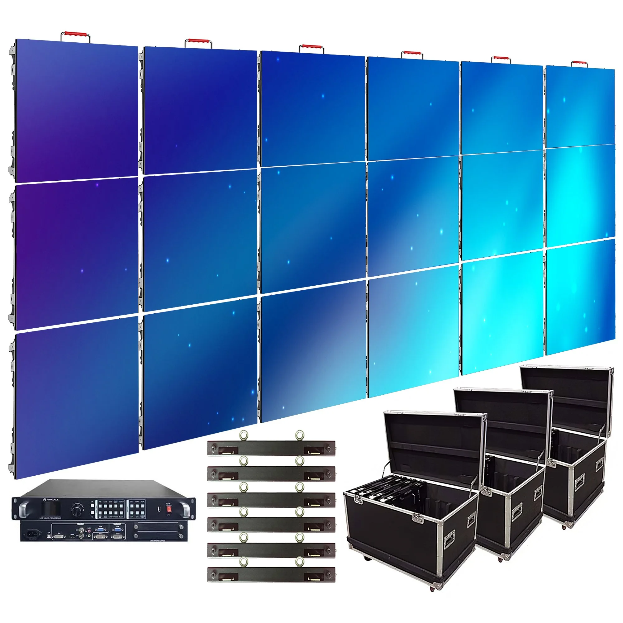 P3 91 LED Display Screen Advertising Digital 250 250mm LED Module