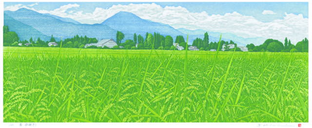 安曇野 稔確信 (穂高/柏原)有明