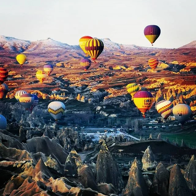 #cappadocia #balloons #turkey #mate20pro