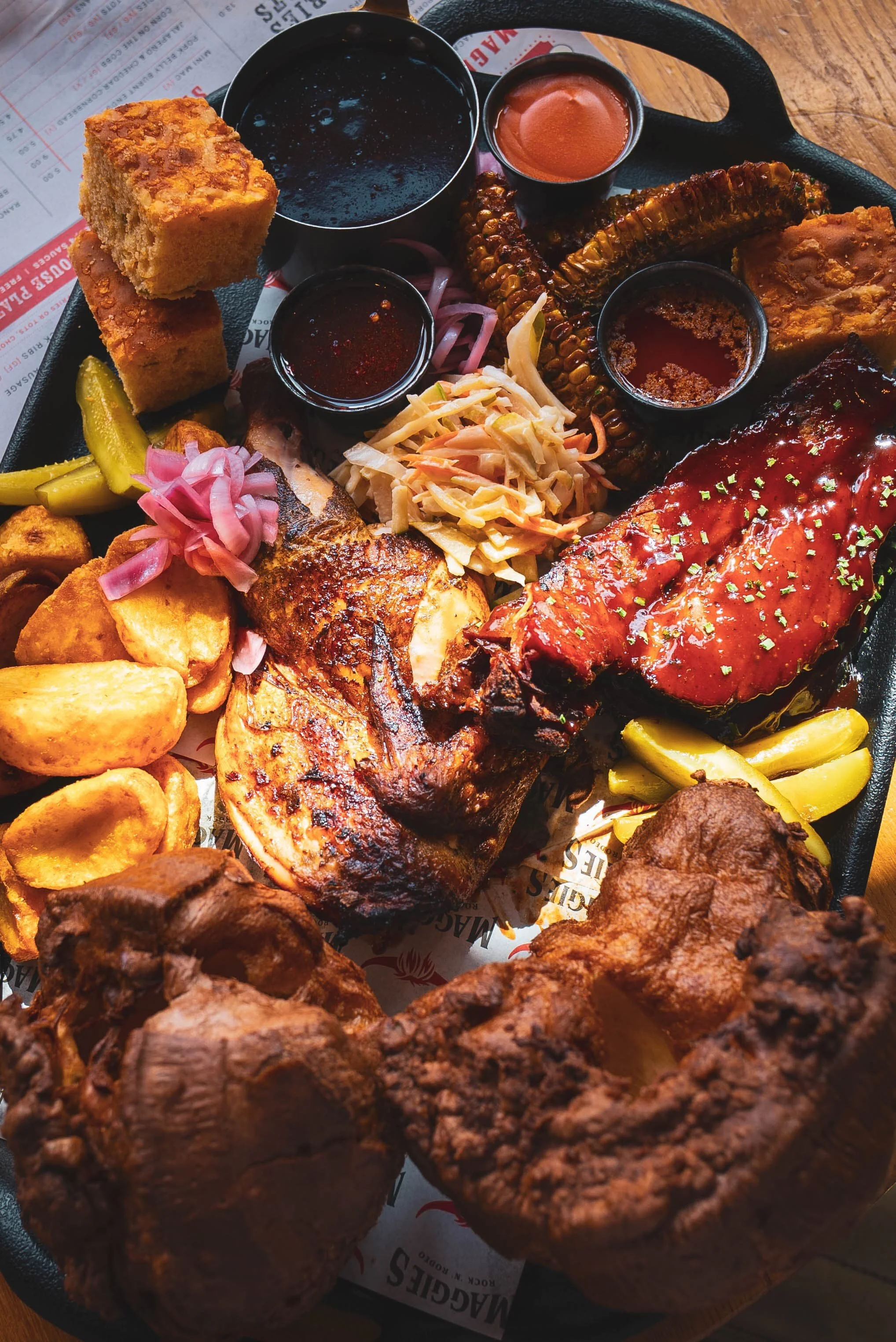 Sunday Roast Platter at Maggie's Rock 'n' Rodeo