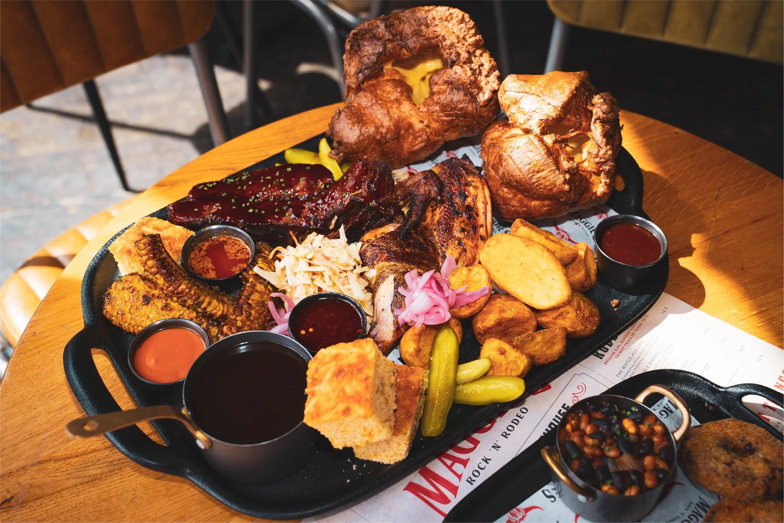 Sunday Roast Platter at Maggie's Rock 'n' Rodeo