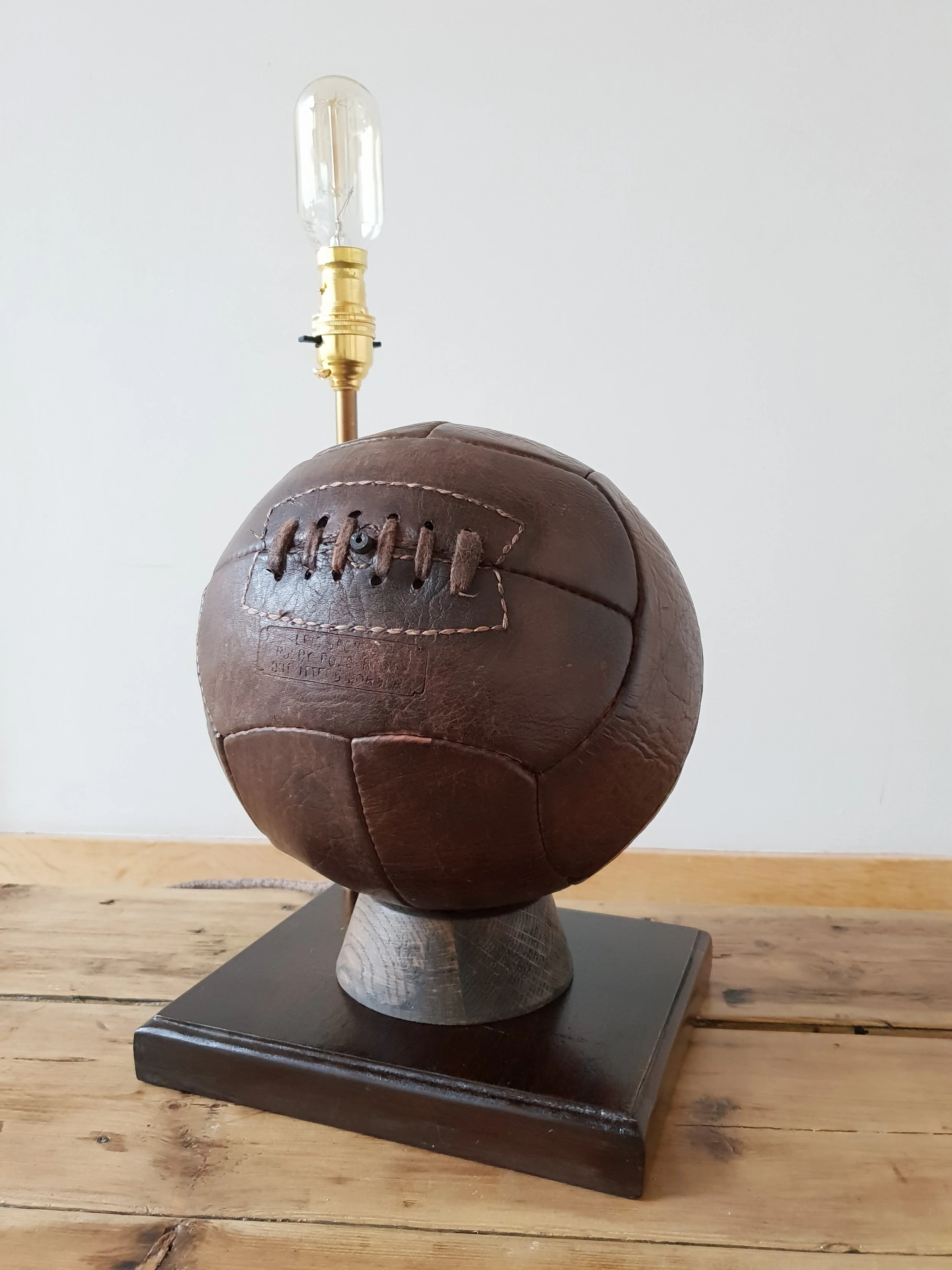 Antique Football Lamp
