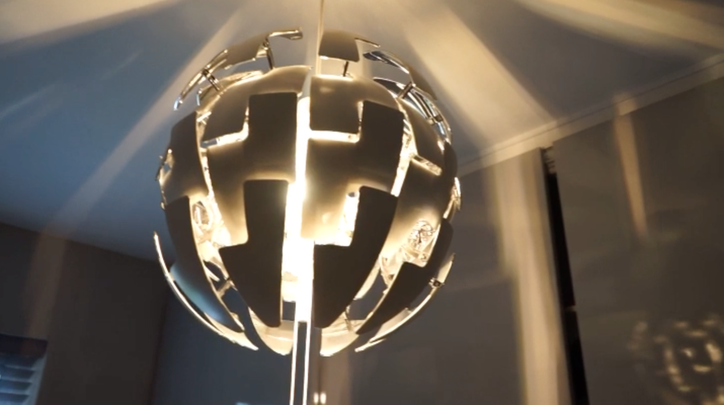 The perfect light for a teenage football fanatic!