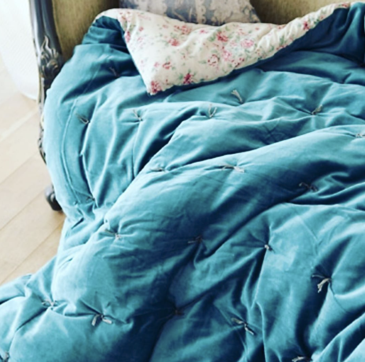 Sumptuous bedding for a Sunday morning