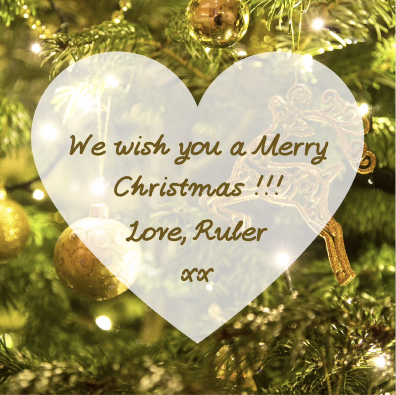 Merry Xmas to everyone from Ruler Interior Design xx