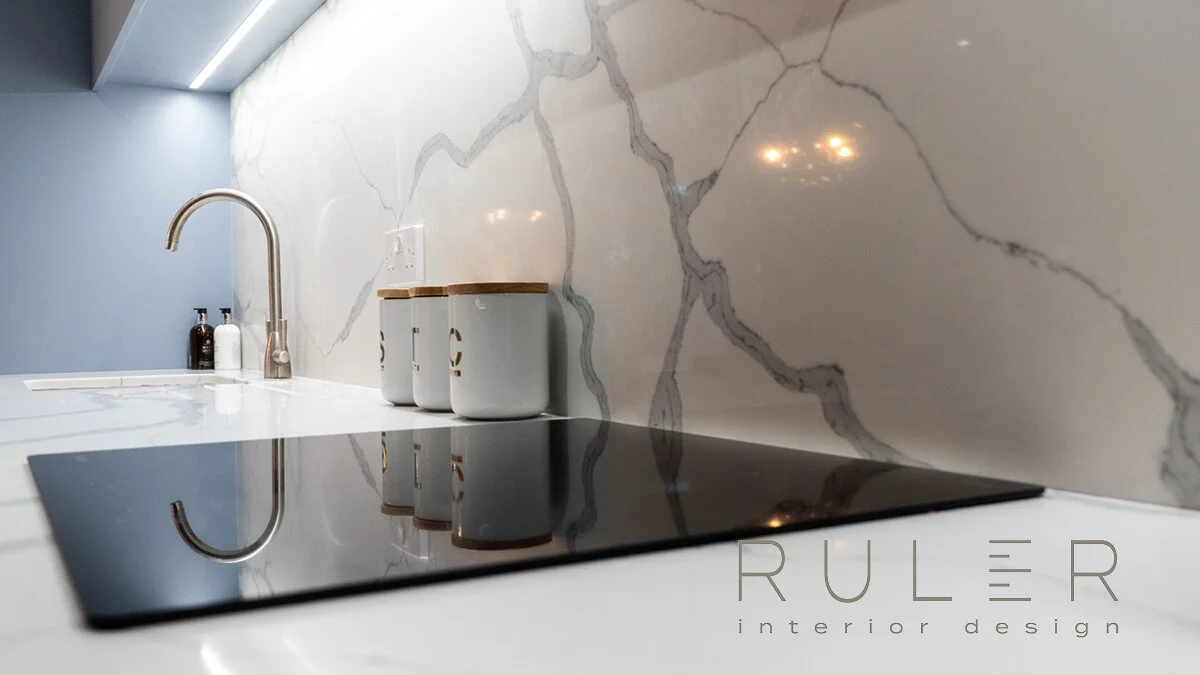 Lighting up your marble ... Kitchen lighting is so important, come and have a video chat with us.. xx