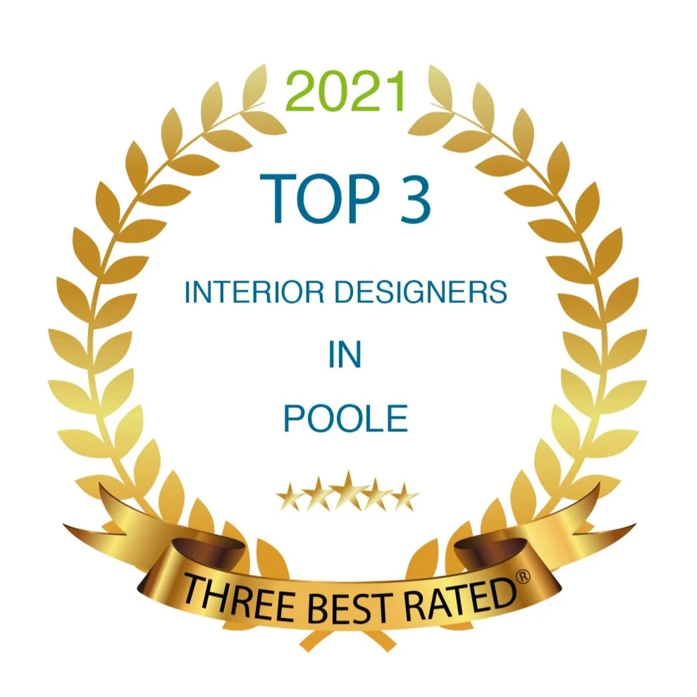 We are so happy to be listed as one of the Top 3 Interior designers in Poole by ThreeBest Rated! ☀️