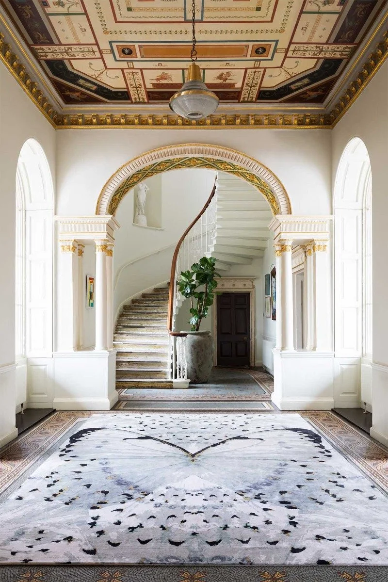 Love this! Alexander McQueen has designed this metamorphosis collection for the rug company ... ❤️❤️❤️