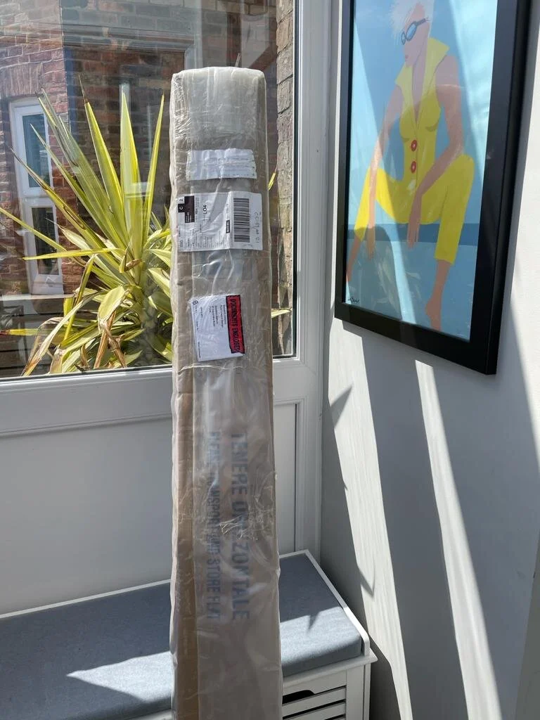 Voiles arrived for our restaurant !!