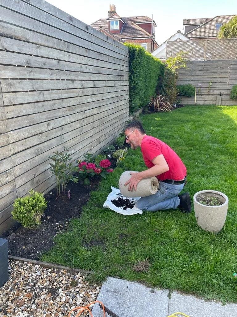 Getting some colour in the garden x