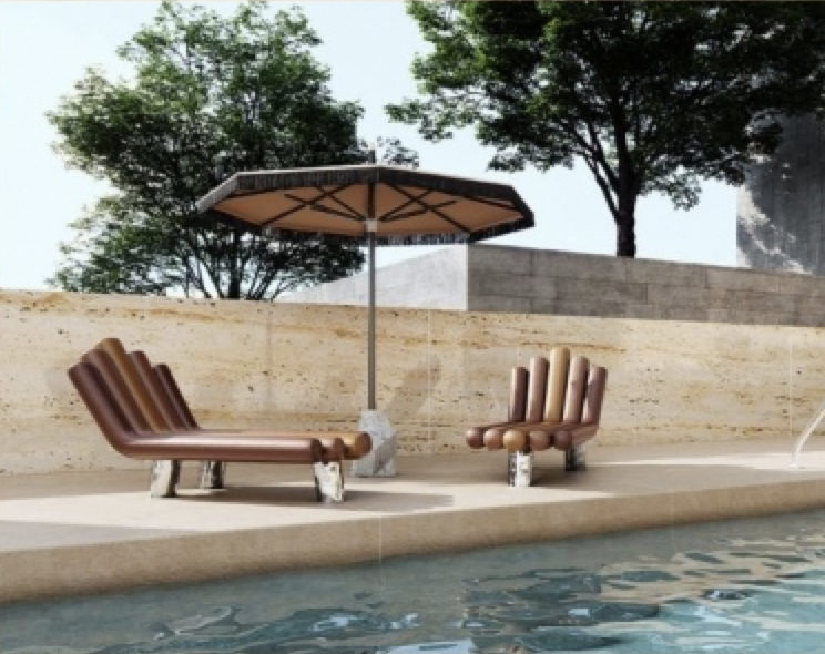 Stunning range of Hommes sunbeds to tan yourself on! very futuristic, loving it, now just need tropical sun to go with it!!