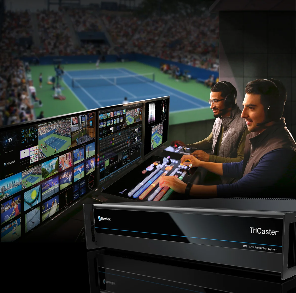 NAB 2017: NewTek rullar ut två tunga släpp i form av TriCaster TC1 och NC1 Studio I/O Module