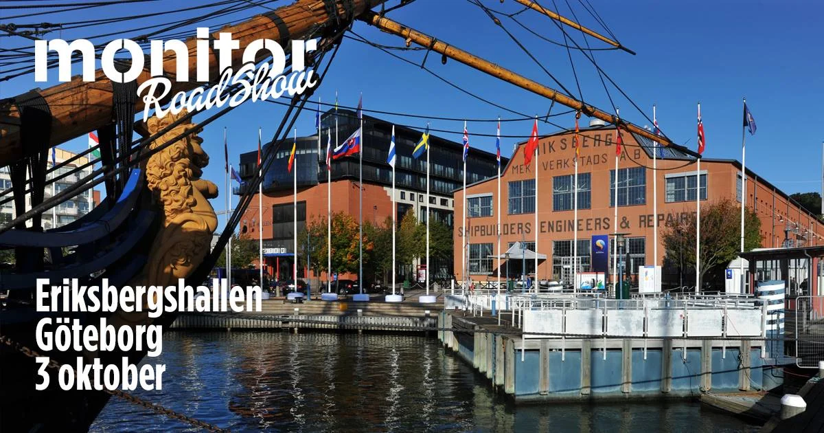 MONITOR ROADSHOW 2017: Dag 2, Eriksbergshallen, Göteborg