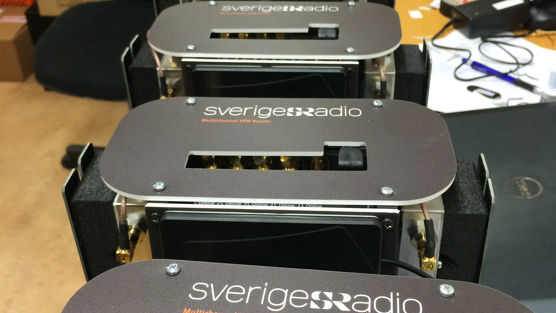 REPORTAGE: Ny teknik hos Sveriges Radio – för sändning av material till och emellan husen