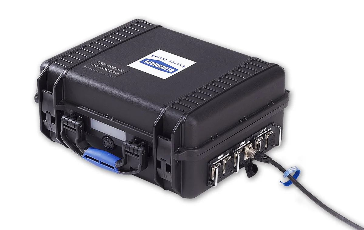 PRODUKTNYHET: Blueshapes nya PWS-Rugged – batteriladdare och väska i ett
