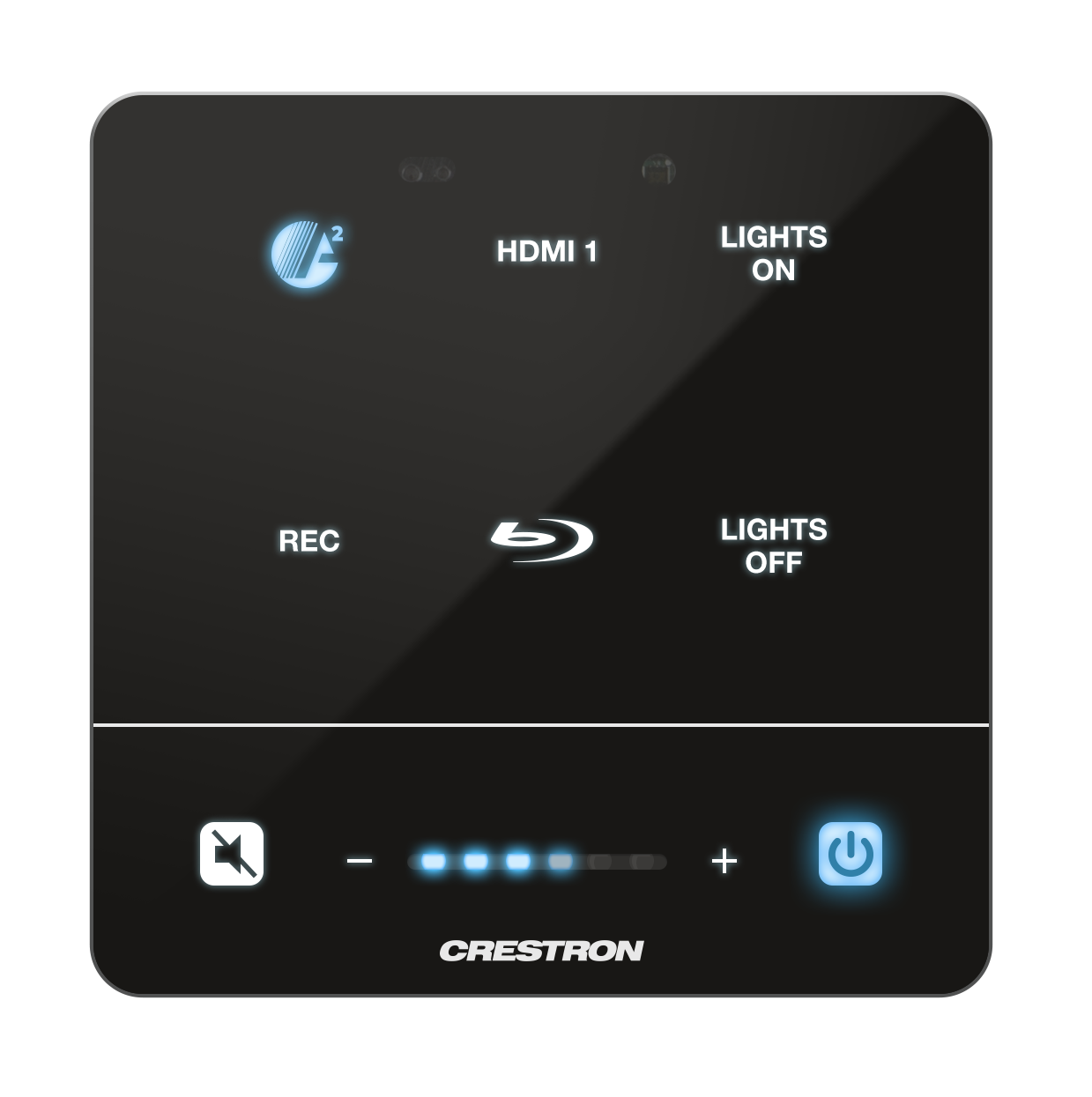 PRODUKTNYHET: Kontrollpanel med inbyggd processor från Crestron