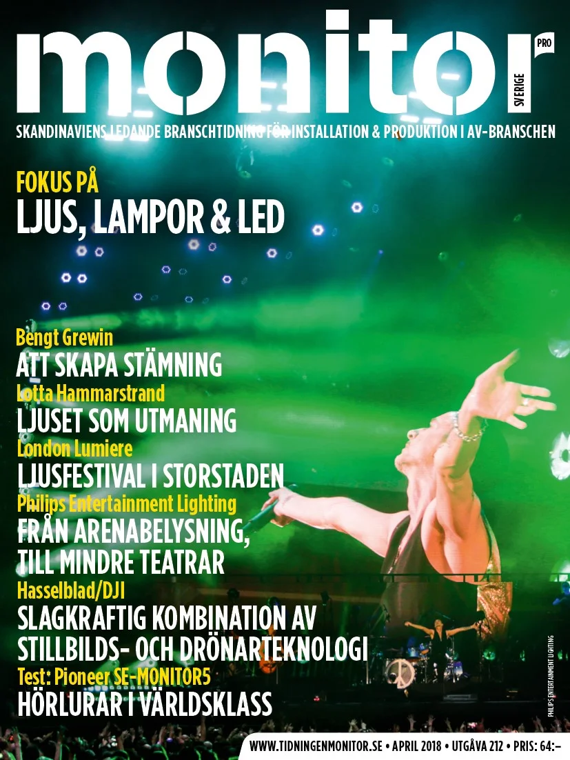 UTE NU: Monitor April (Ljus, lampor och LED)