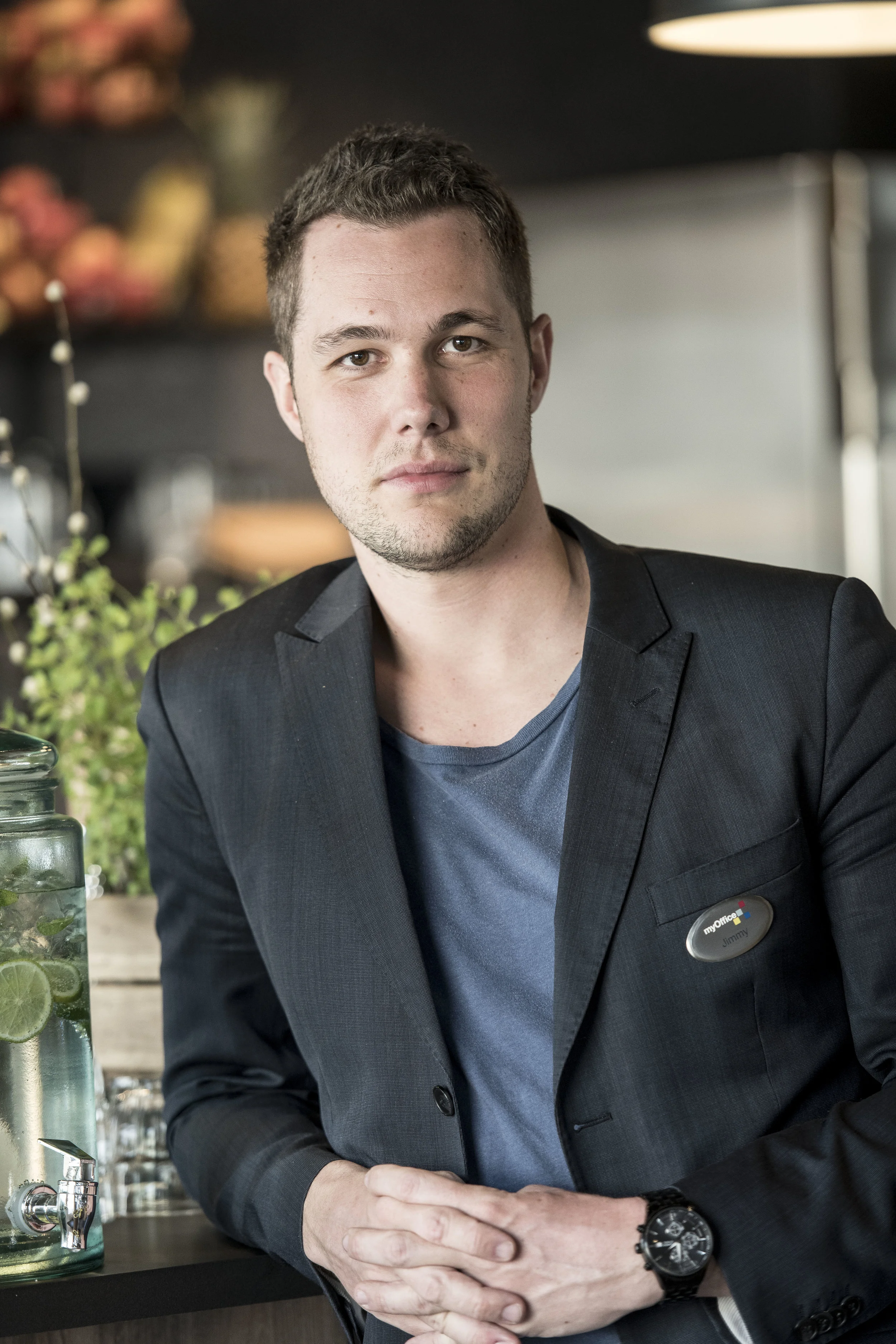 – Jag brukar använda BIG PAD-skärmarna och ritfunktionen tillsammans med mitt rugbylag när vi planerar strategier, avslöjar Jimmy Palmborg.