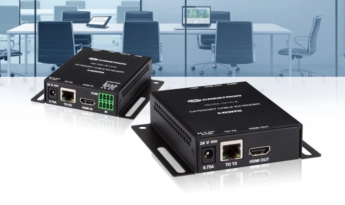 PRODUKTNYHET: Crestron introducerar HDBaseT-Lite-baserade sändare och mottagare