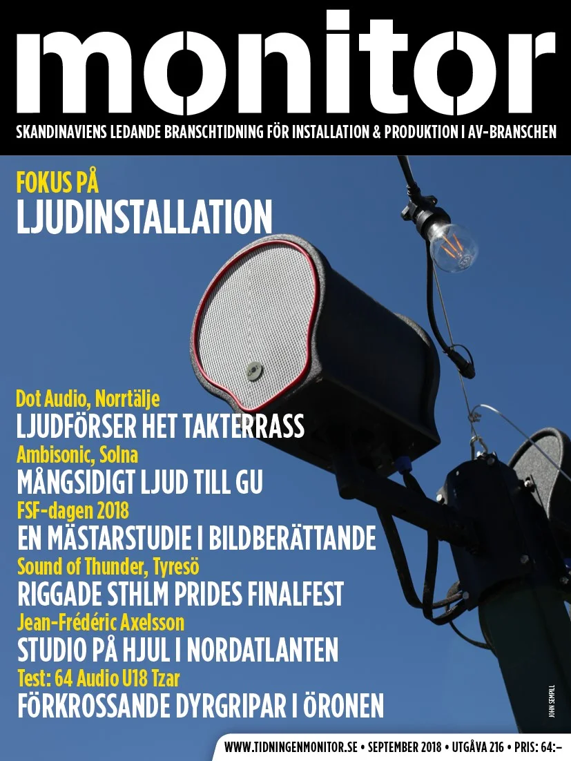 UTE NU: Monitor September (Ljudinstallation)