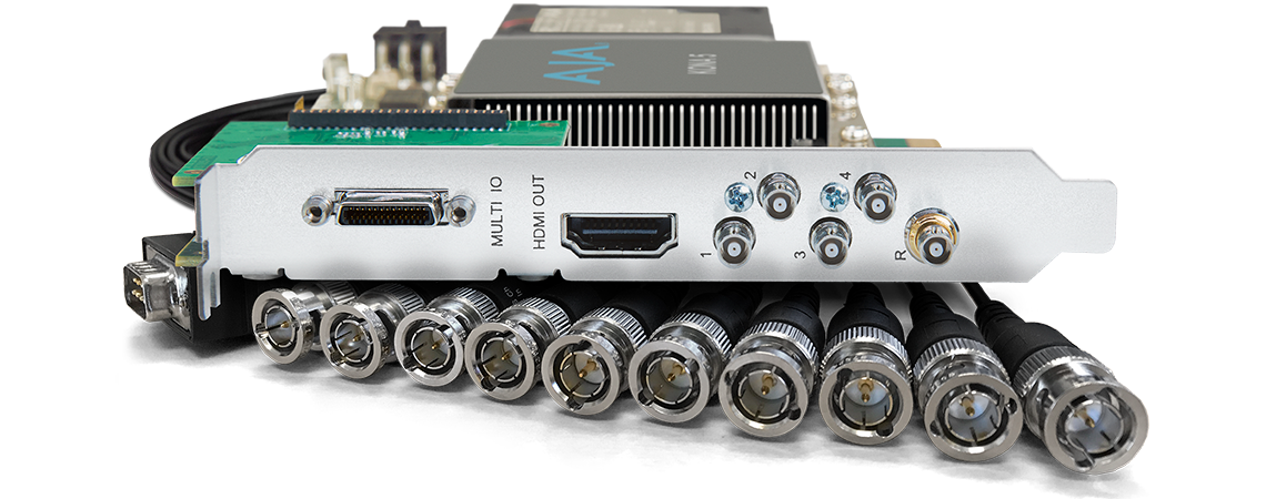 IBC 2018: AJA Video Systems debuterar 12G-SDI-kortet Kona 5