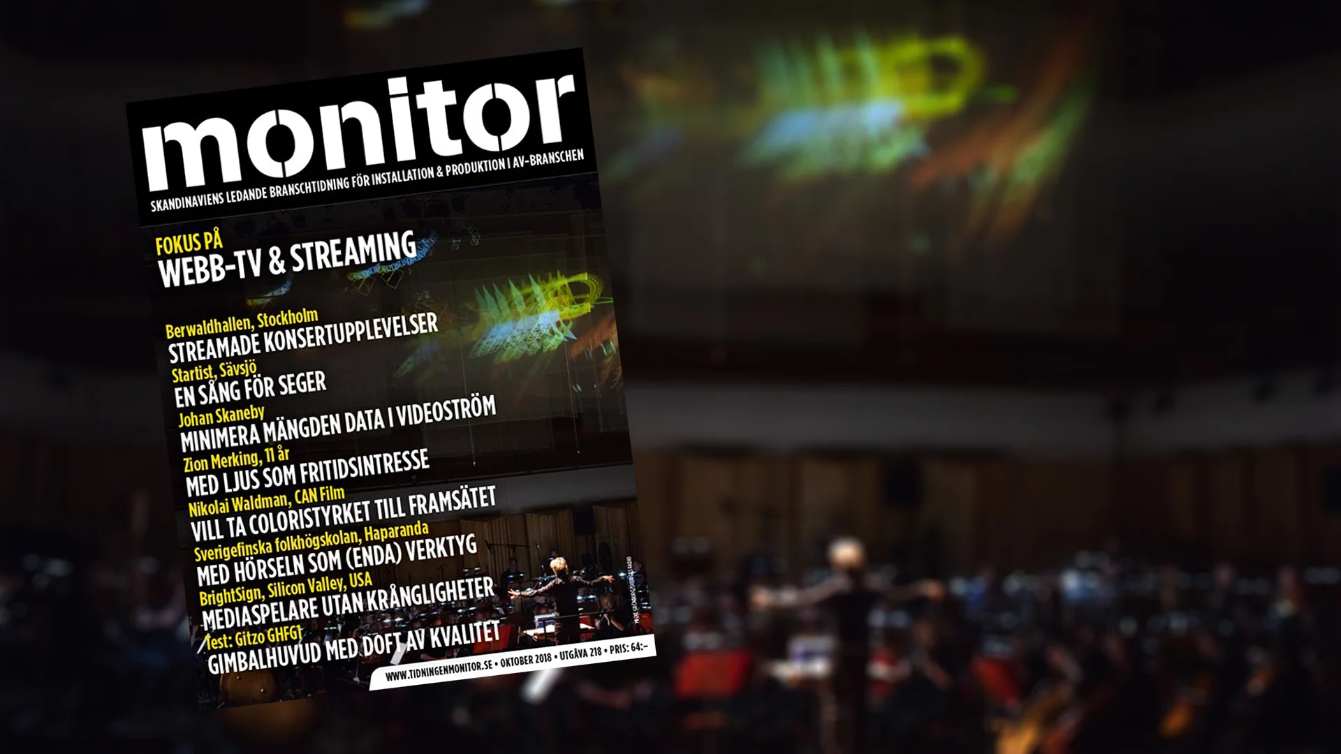 UTE NU: Monitor Oktober (Webb-tv &amp; Streaming)