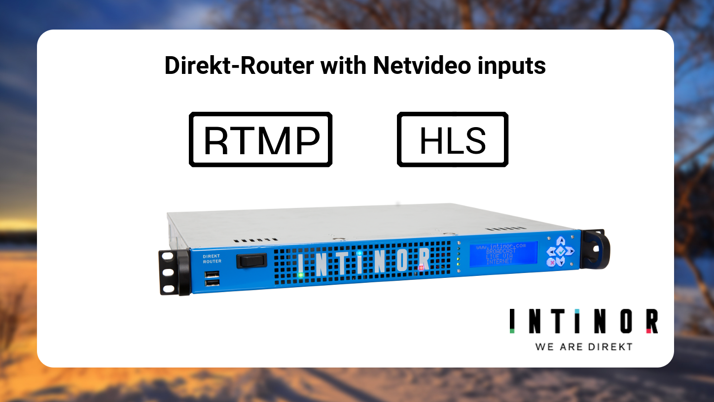 PRODUKTNYHET: Intinor presenterar nyheter till sin Direkt-Router