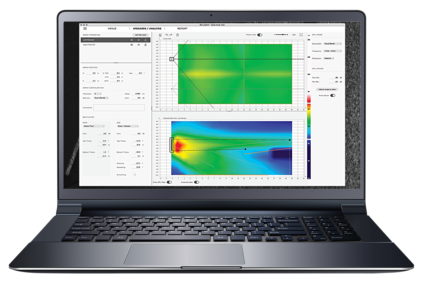 PRODUKTNYHET: Visualisera din systemdesign med Bose Array Tool