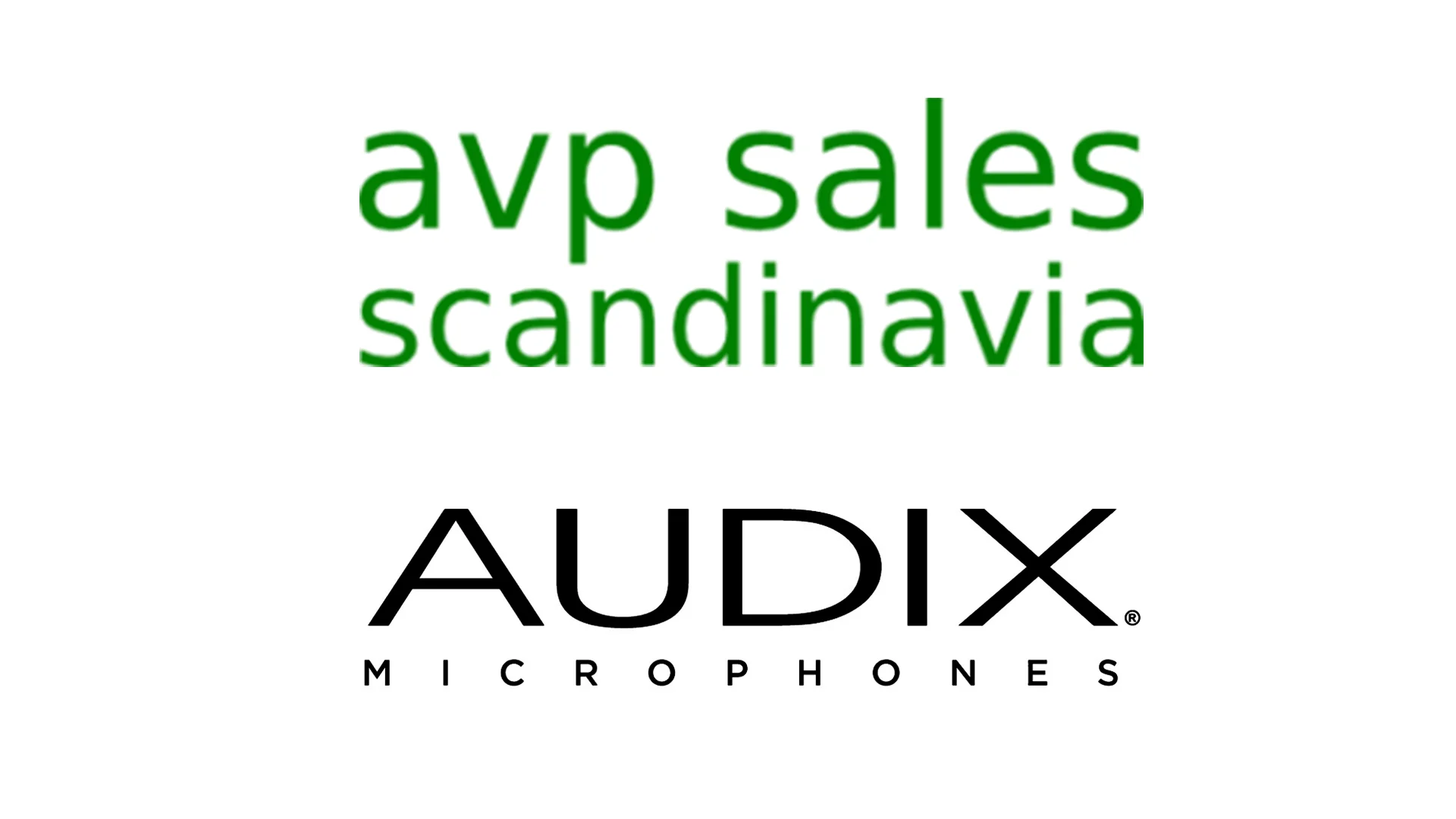 BRANSCHNYHET: Audix Microphones – ny agentur hos AVP Sales Scandinavia