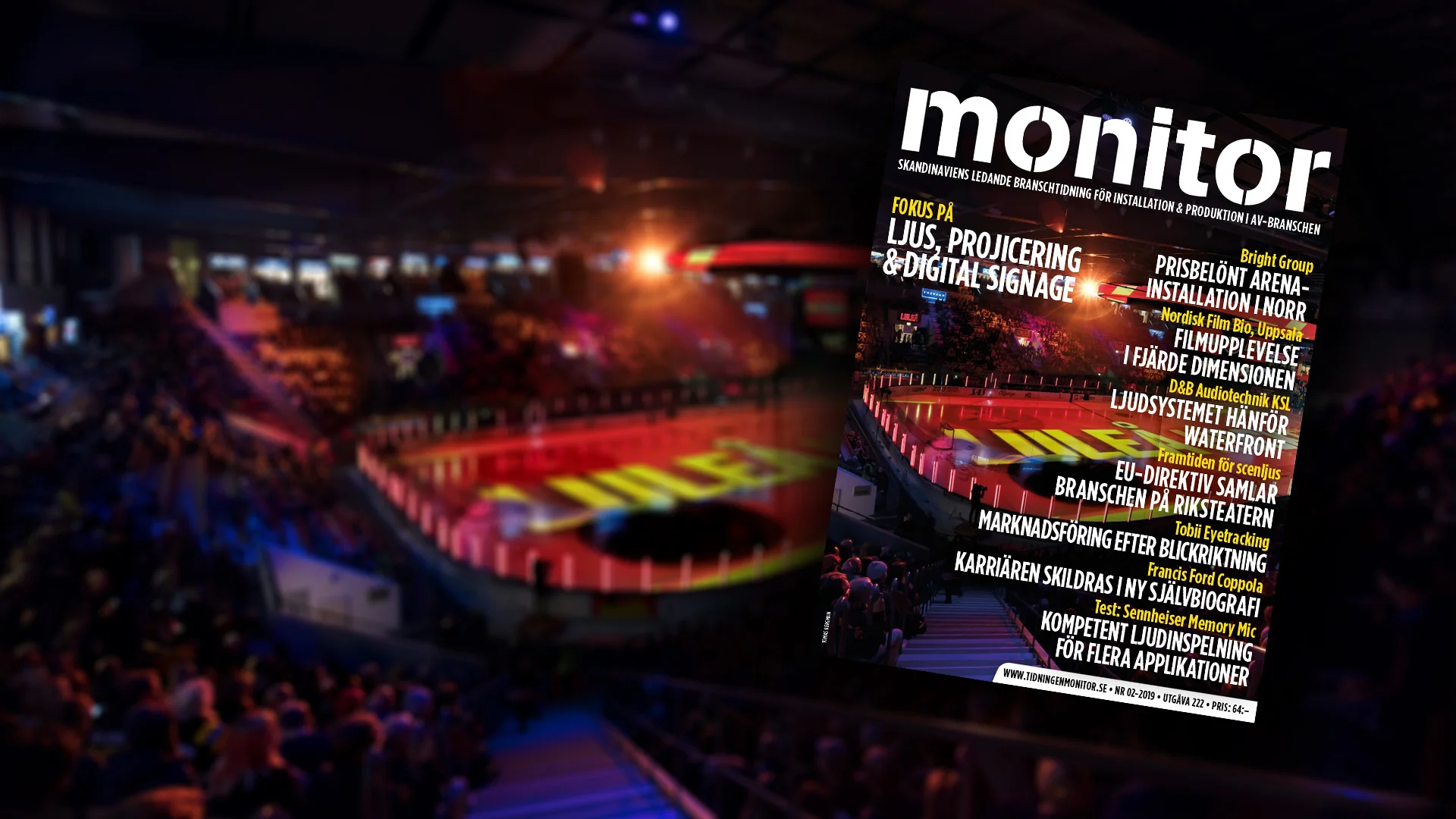 UTE NU: Monitor 2-2019 (Ljus, Projicering &amp; Digital Signage)