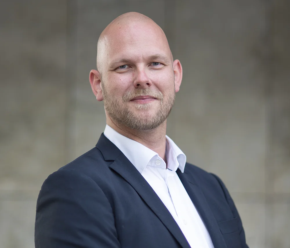 Johan Bertilsson, A.C. Entertainment Technologies representant i Sverige.