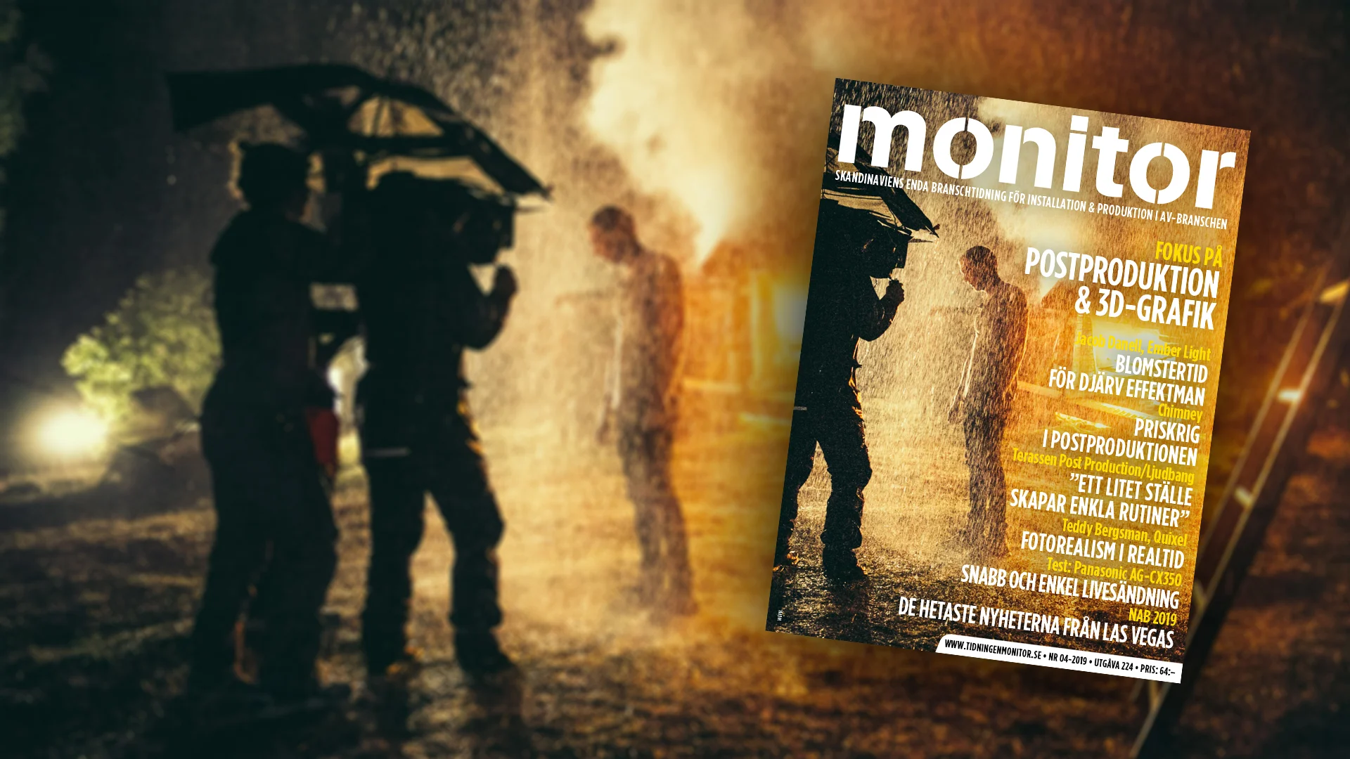 UTE NU: Monitor 4-2019 (Postproduktion &amp; 3D-grafik)