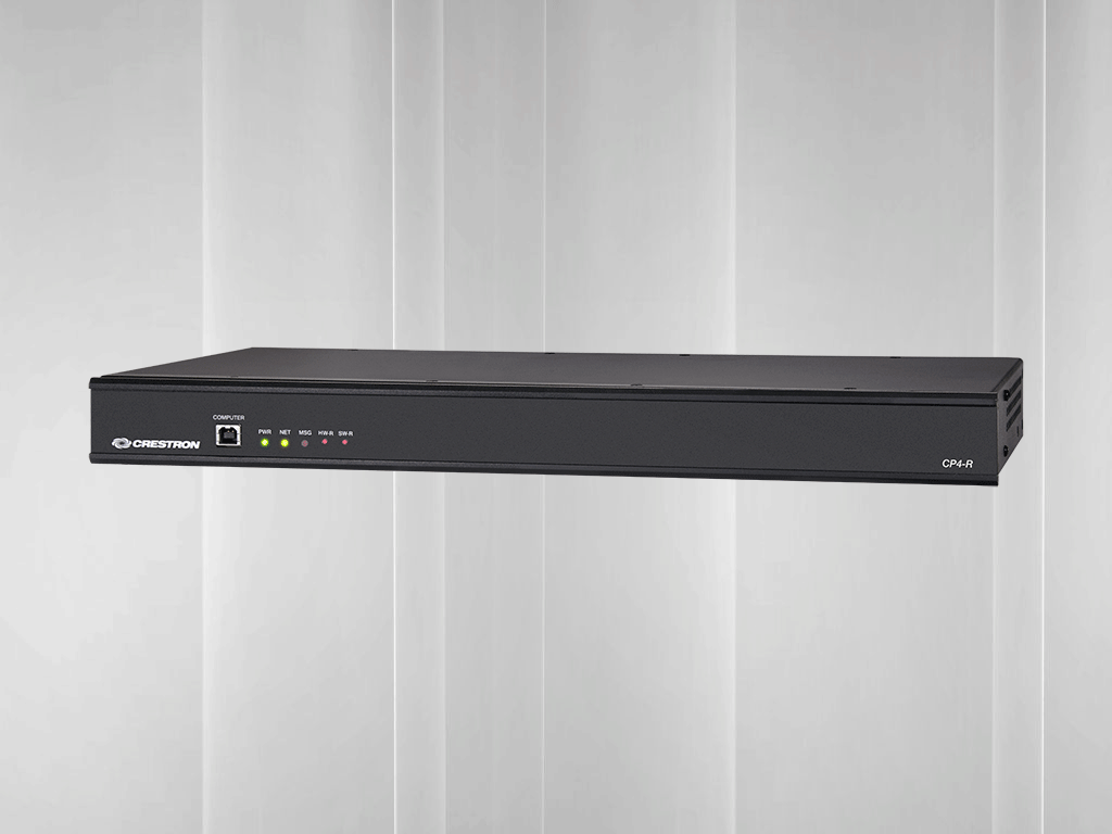 PRODUKTNYHET: Ny styrprocessor och nytt operativsystem från Crestron