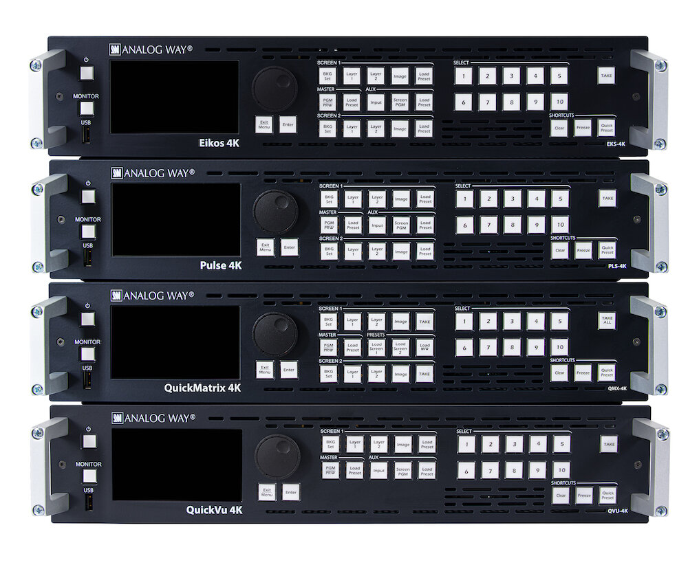 Nya videoswitchar från Analog Way