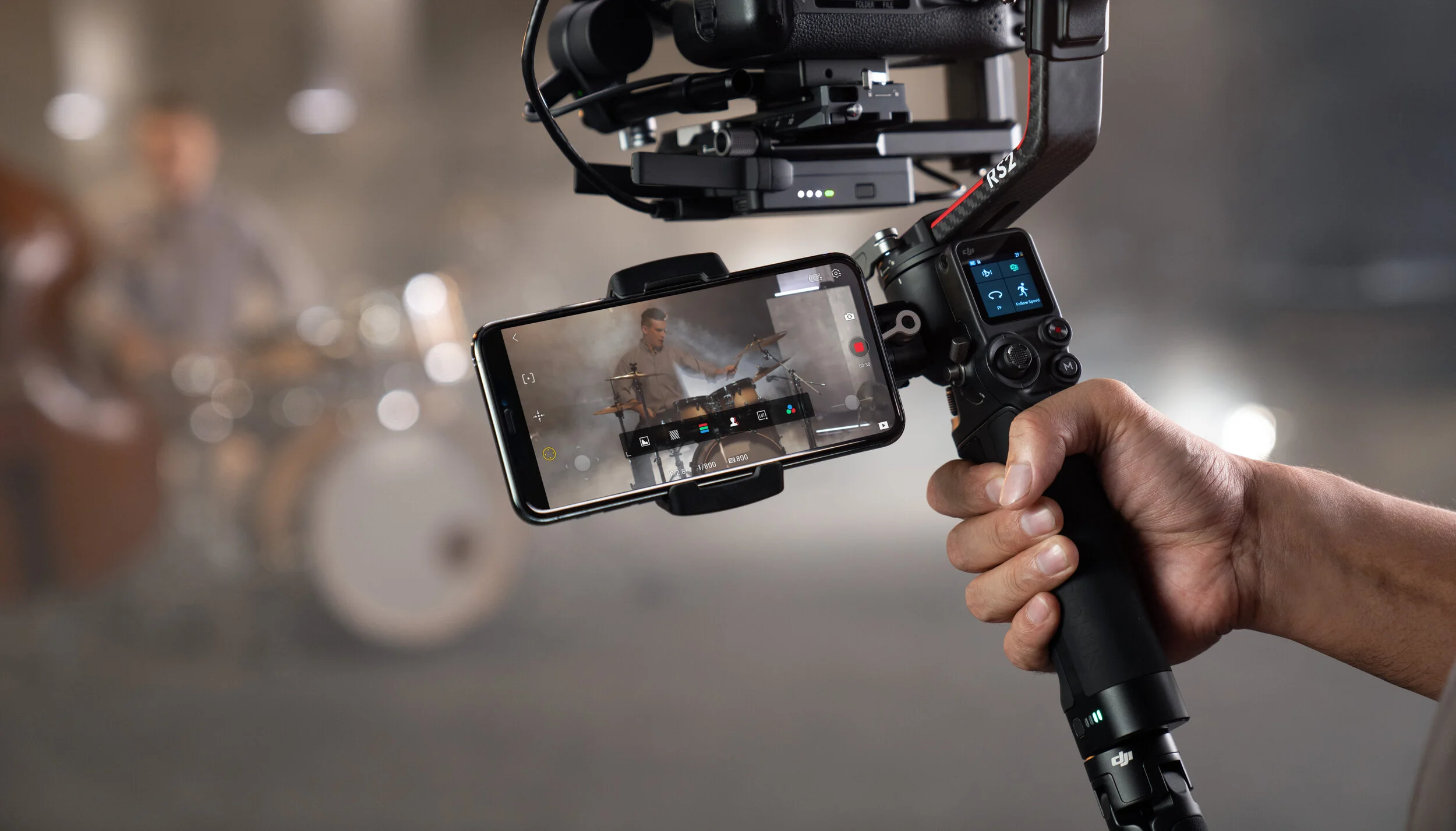DJI släpper sin nya stabiliseringslösning DJI RS 2