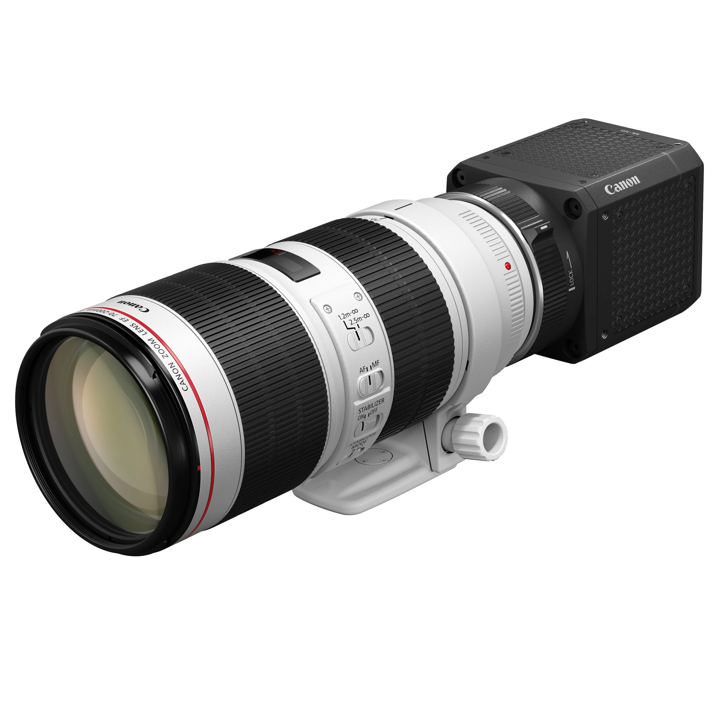 Canon lanserar sin smidiga kamera ML-105 EF med extrem ljusstyrka