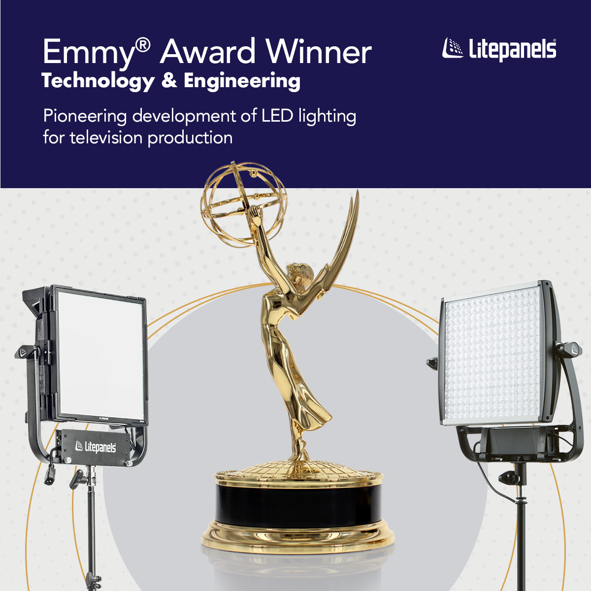 Litepanels hyllas med ännu en Emmy