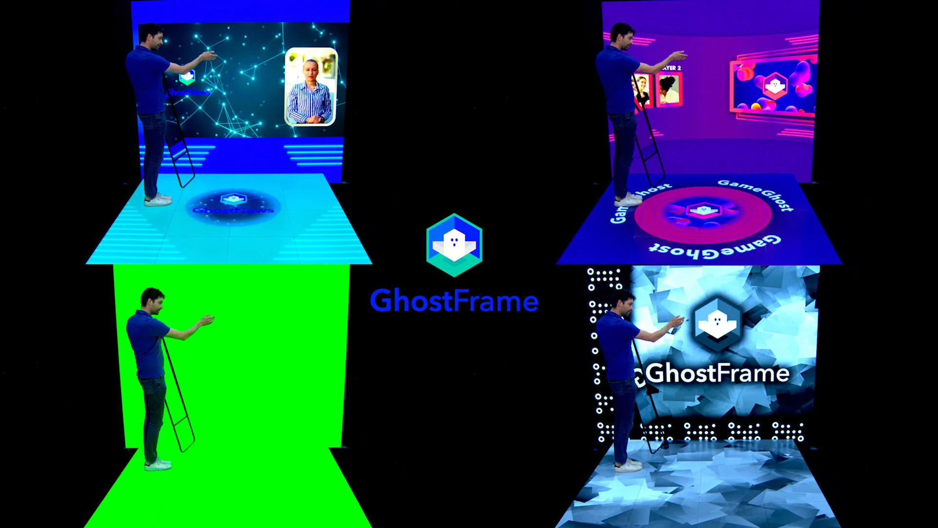 GhostFrame är en unik teknologi för virtuell produktion 