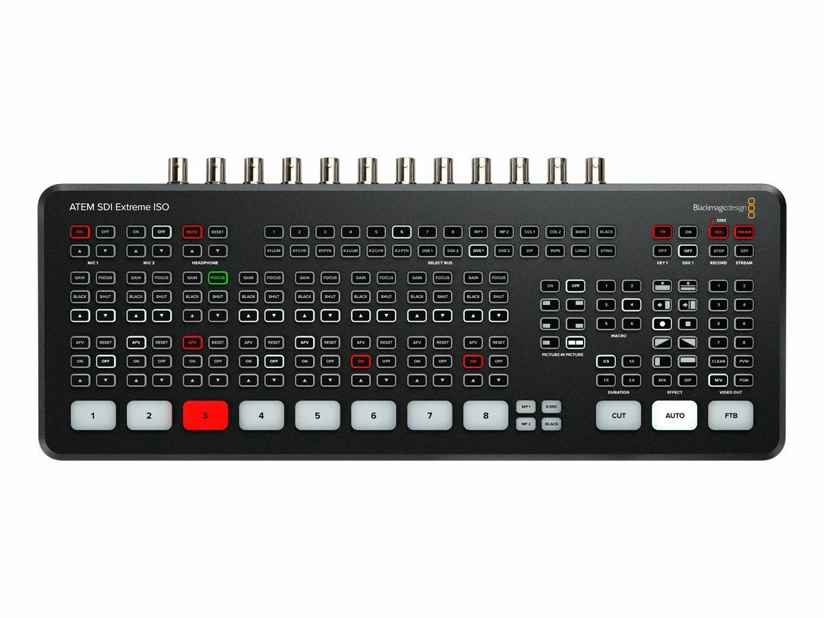 Blackmagic Design lanserar nya videomixrar