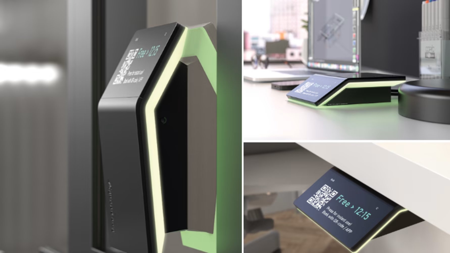 Anpassningsbar bokningsenhet från Humly presenterades på ISE-mässan