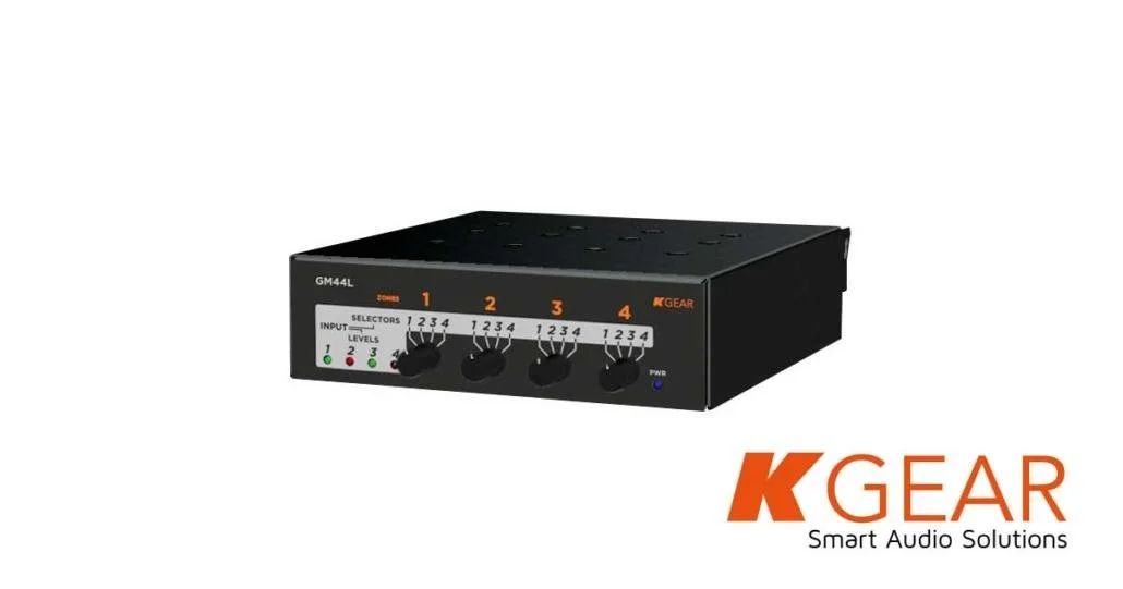 Analog audiomatris från Kgear presenterades på ISE-mässan