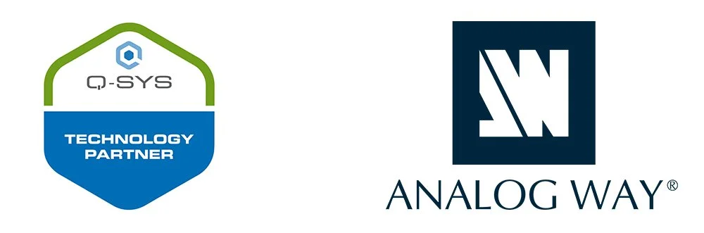 Analog Way och Q-SYS Technology Partner Program