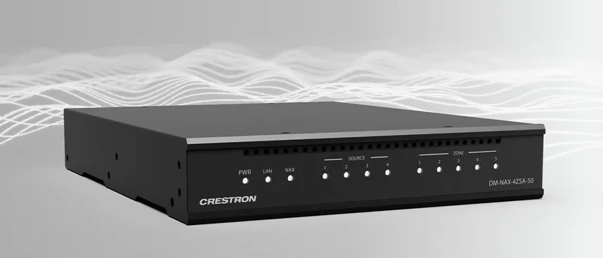 AoIP-förstärkare från Crestron 
