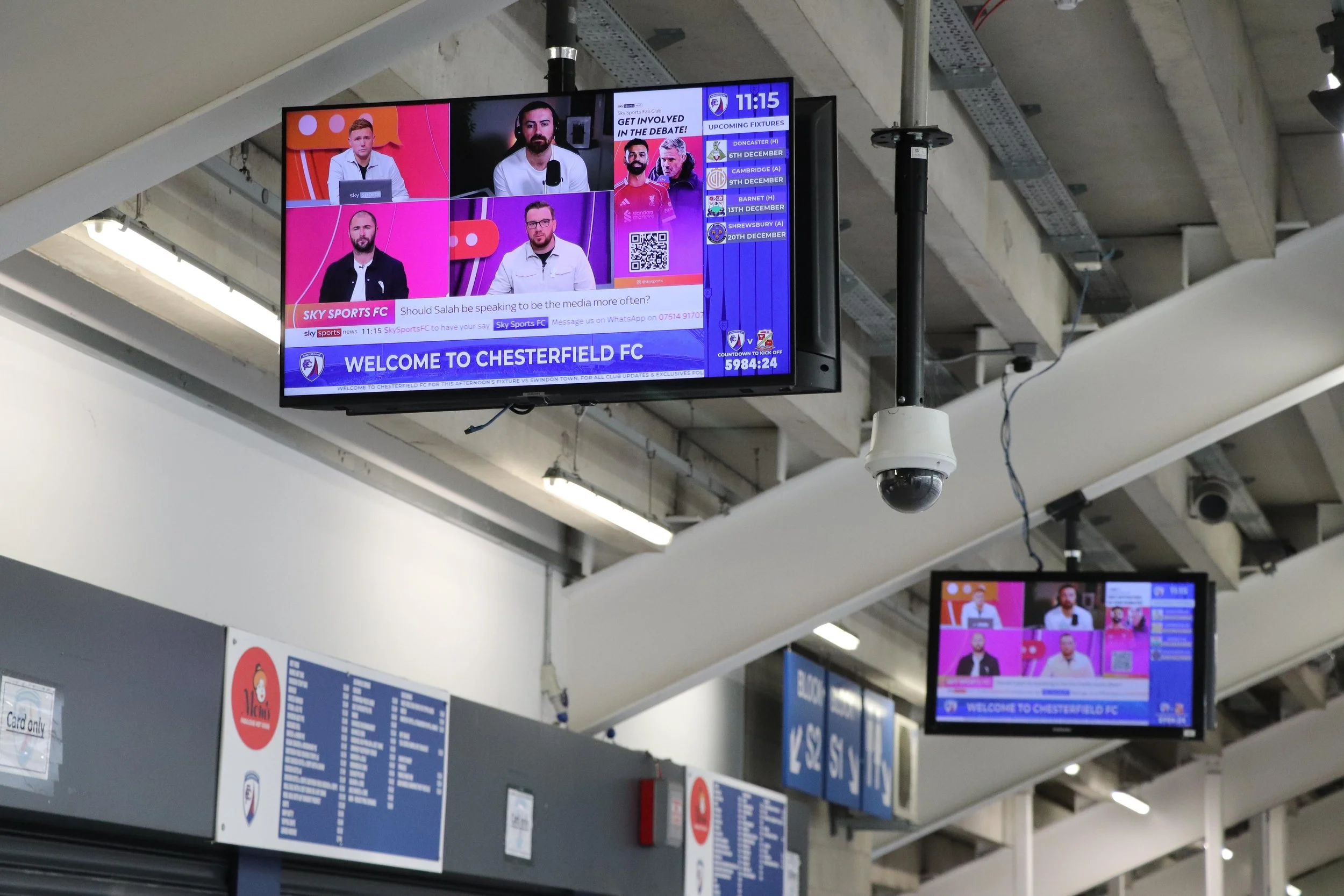 Chesterfield FC väljer Uniguests Sports Hub