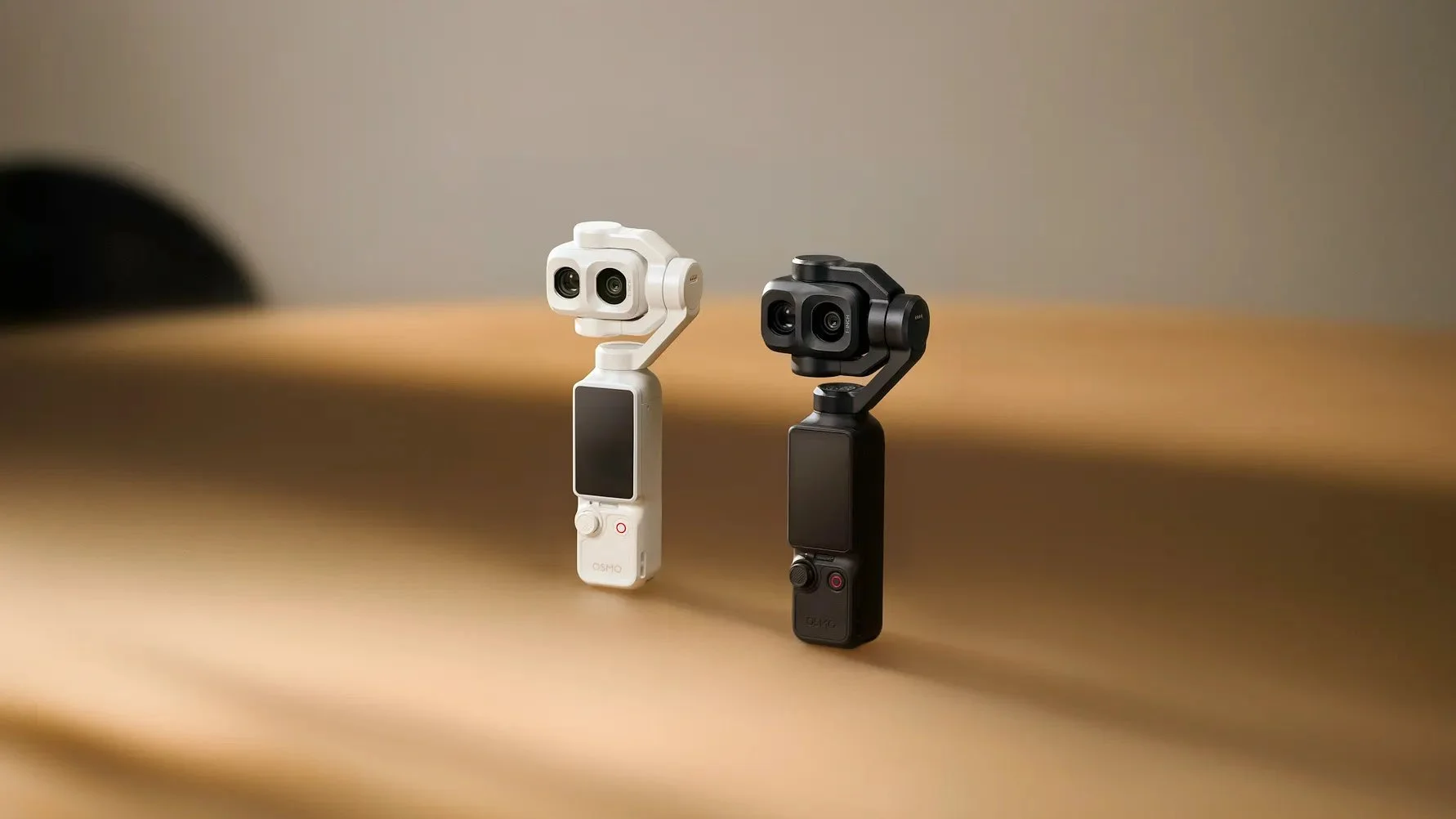 Gimbal med dubbla linser