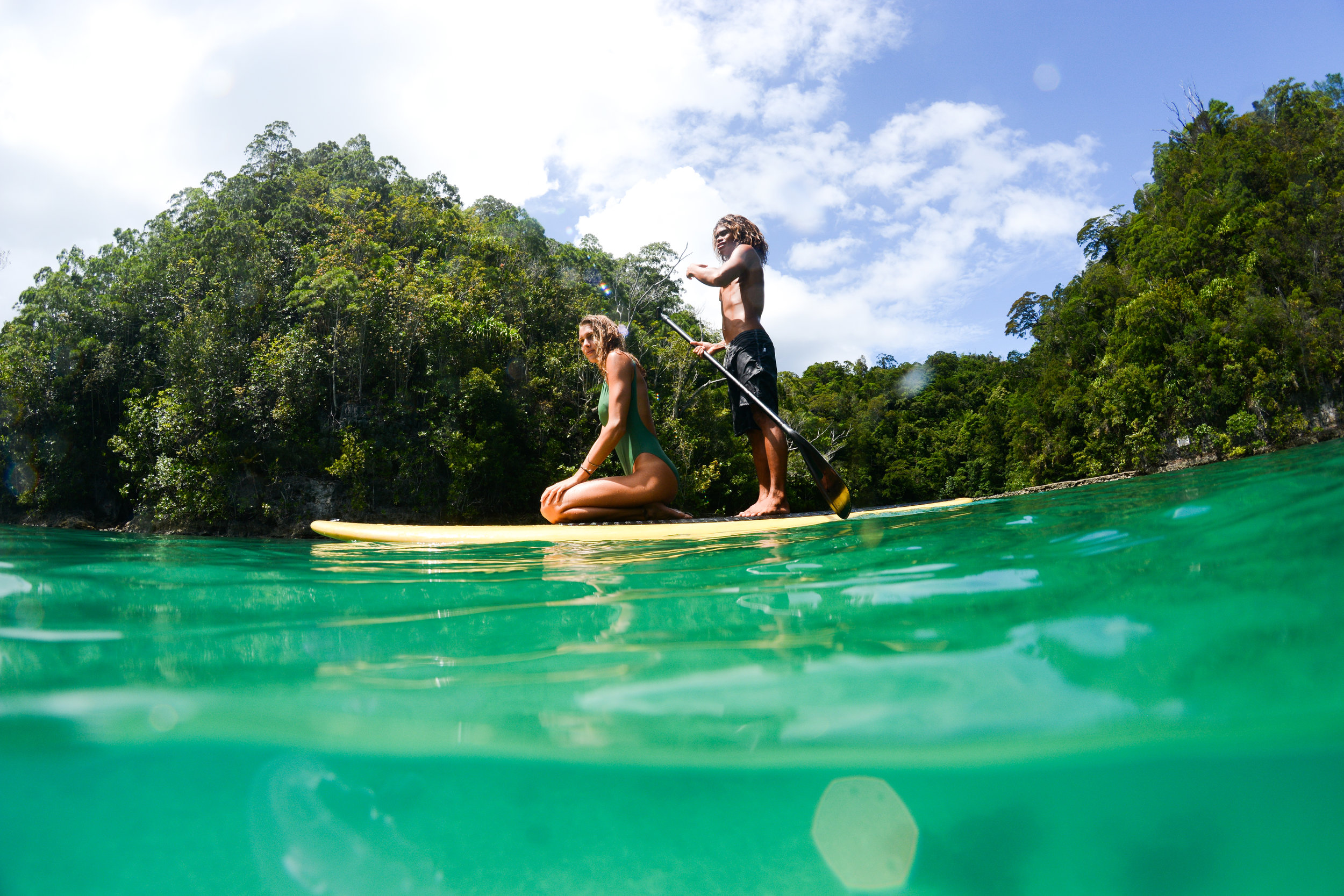 SUGBA LAGOON (CAOB ISLAND) — Kermit