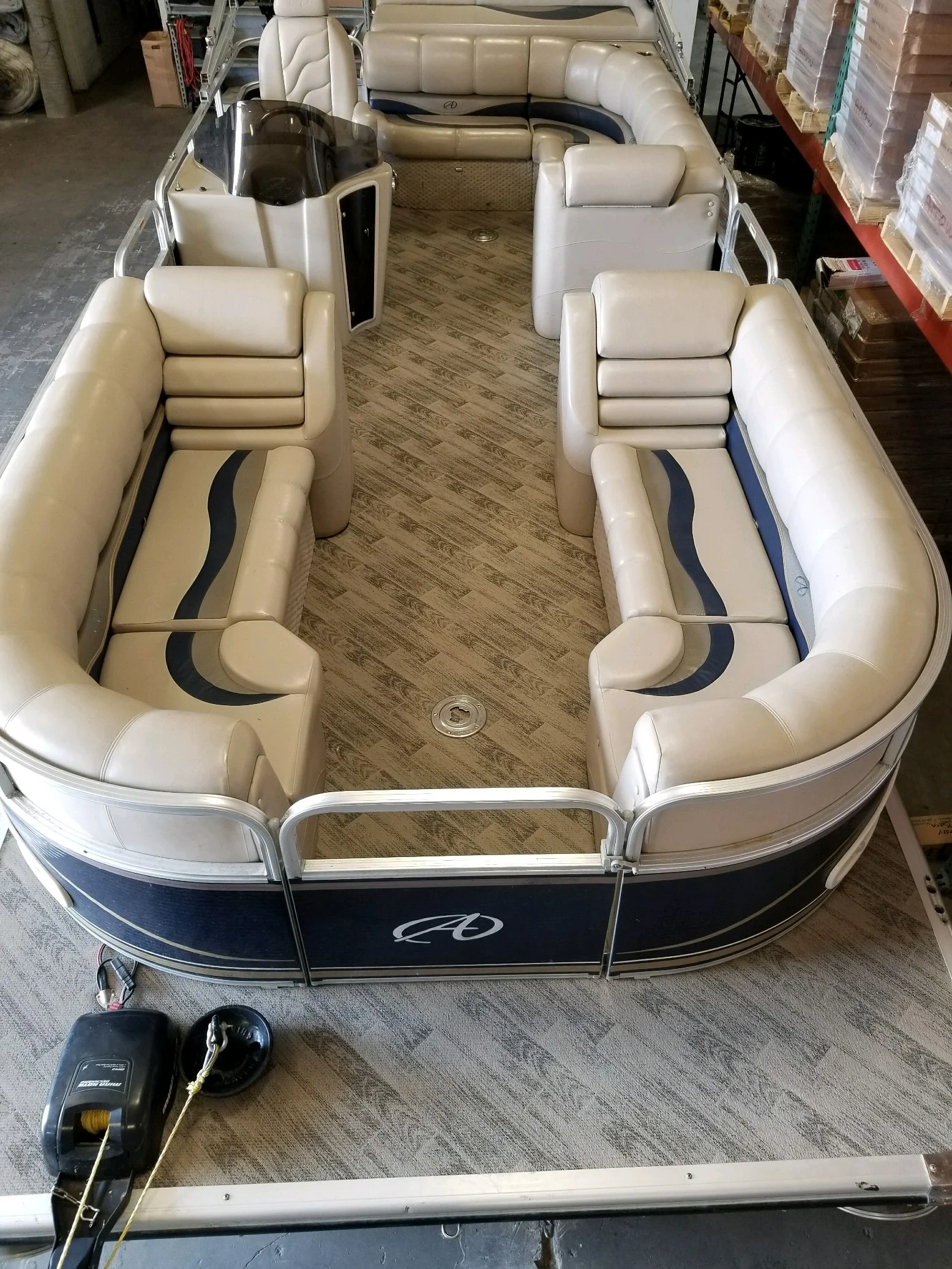 Pontoon Boat Restoration Photos Seelye Custom Marine & Restoration