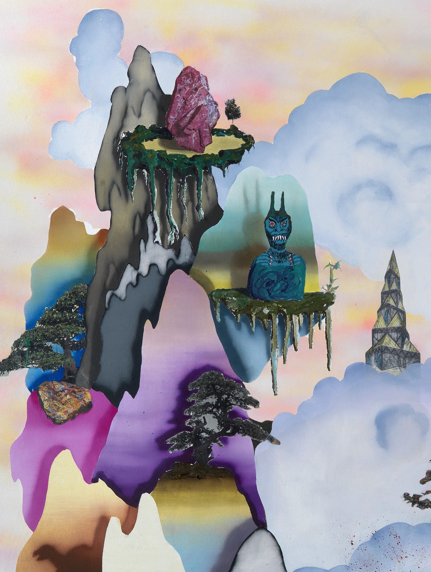  The Hills are Alive, (detail) 