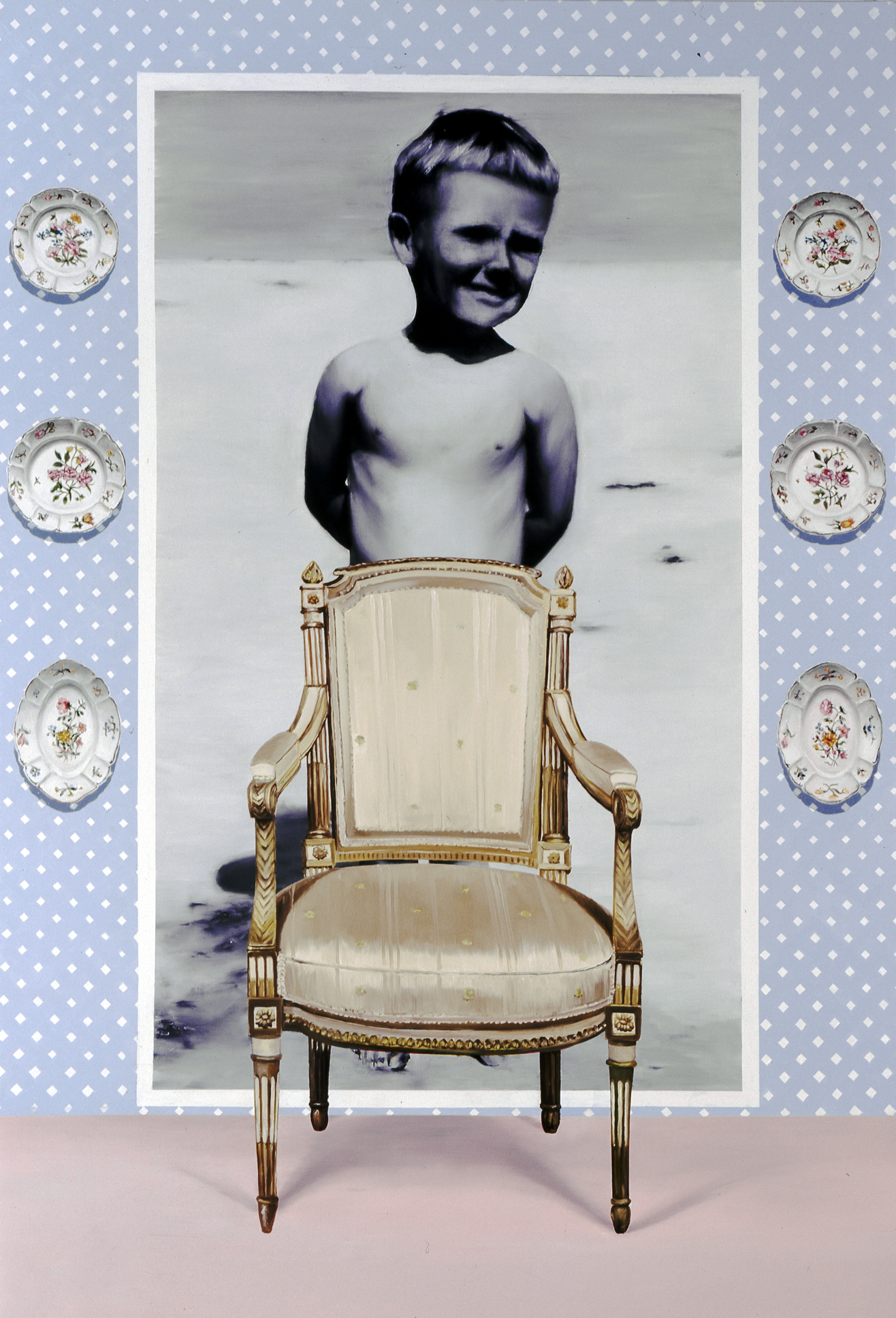  Little Empire, 1999,&nbsp;Oil on canvas,&nbsp;200x135 cm   